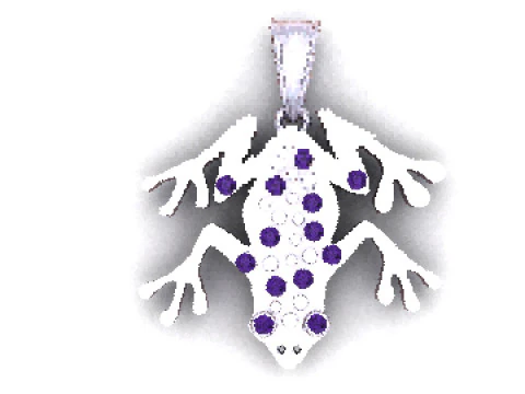 Spiked Pendant 3D Print Model