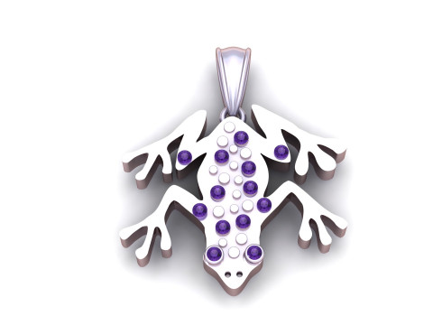 Spiked Pendant 3D प्रिंट मॉडल