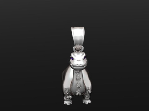 3D Dinosaur Pendant 3D 프린트 모델