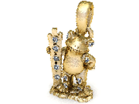 3D Frog Pendant 3D 프린트 모델