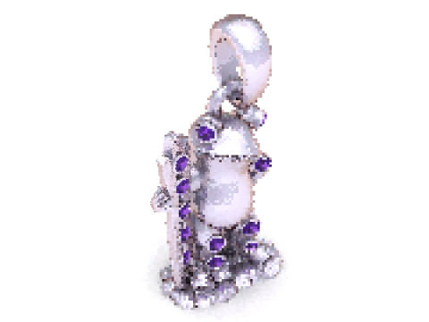 3D Frog Pendant 3D 프린트 모델