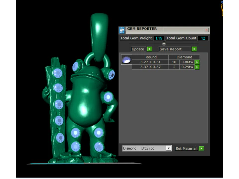 3D Frog Pendant 3D Print Model