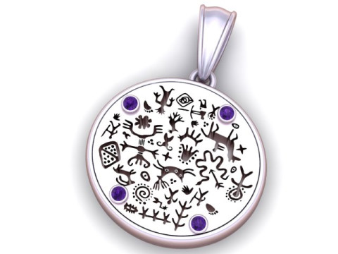 Tribal Pendant 3D Baskı Modeli