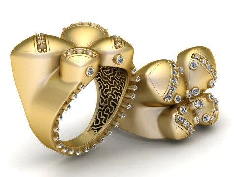 CrownRingDesign 3D Print Model