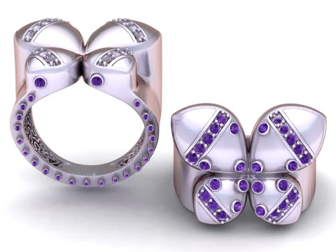 CrownRingDesign 3D Print Model