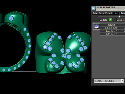 CrownRingDesign 3D Druckmodell