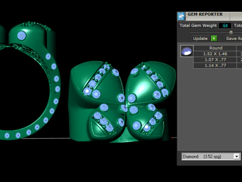 CrownRingDesign 3D Print Model