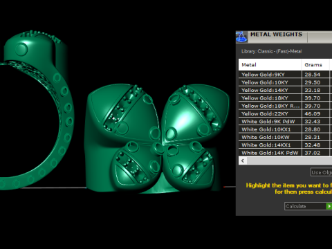 CrownRingDesign 3D Druckmodell