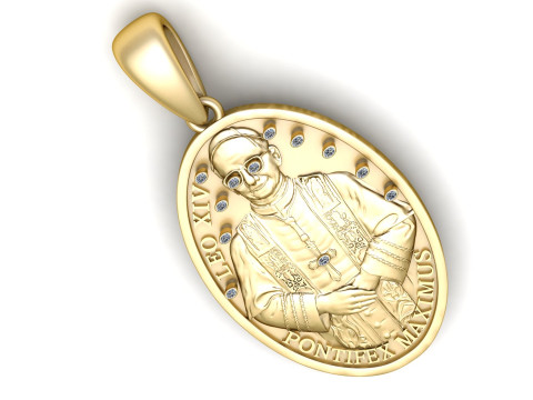 Pope Pendant Modèles 3D en vedette