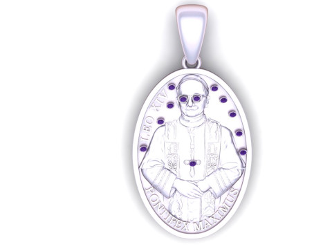 Pope Pendant Modèles 3D en vedette