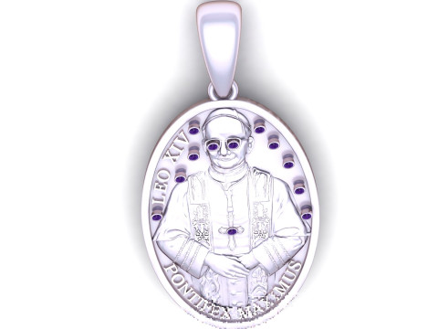 Pope Pendant Modèles 3D en vedette