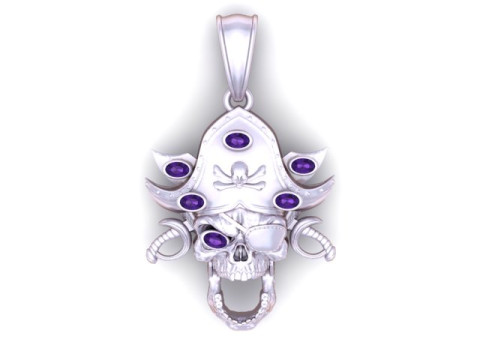 PiratePendant 3Dプリントモデル