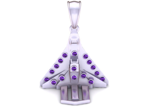 Jet Pendant 3D 打印模型