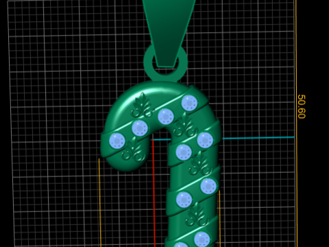 Number 7 Pendant Modèles 3D en vedette
