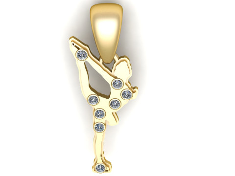 Skull Crab Pendant 3D Print Model