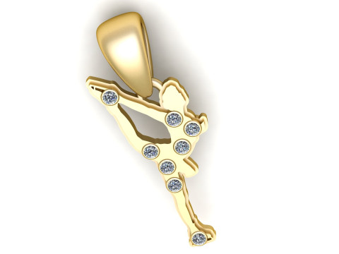 Skull Crab Pendant Model Cetak 3D