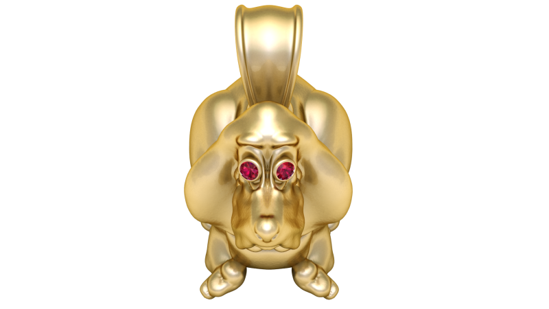 PENDANT 3D PRINTABLE MODEL 3D Model .c4d .max .obj .3ds .fbx .stl .blend