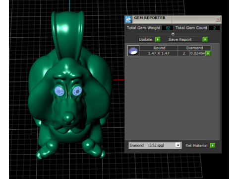PENDANT 3D PRINTABLE MODEL 3D Model