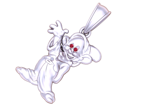Charms Zoty z Krasnalem Prezent 3D Model