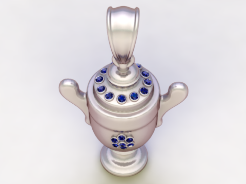 Кулон &laquo;Золотий Кубок Перемоги&raquo; Престижний трофей 3D Модель