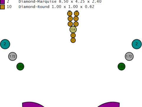 Luxury Fox Face Pendant 3D Model