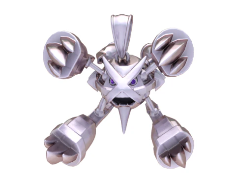 Warforge Guardian Pendant Armored Mech Fantasy 3D Jewelry Model 3D Model