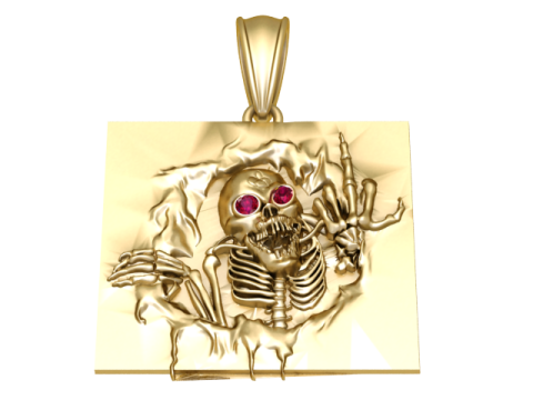 Pingente de menina gato c&oacute;smico Modelo de Impressão 3D