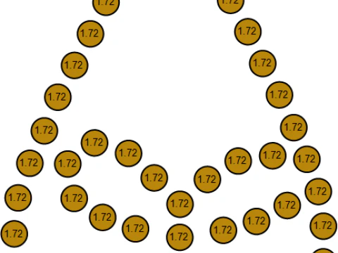 Smiley Edge Drop Pendant 3D Print Model