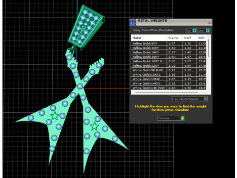 Diamond Zodiac Sagittarius Pendant 3D Print Model