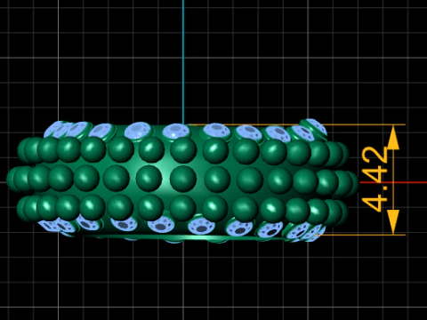 Diamond Beaded Eternity Ring 3D Print Model