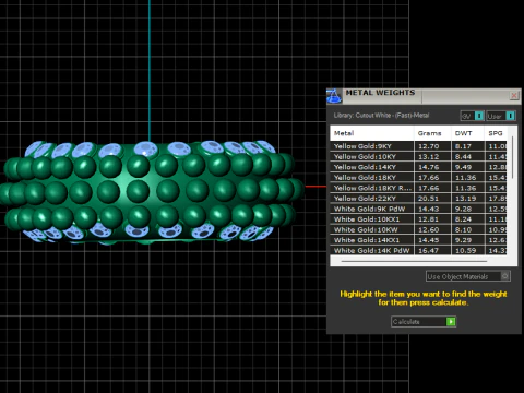 Diamond Beaded Eternity Ring 3D Print Model