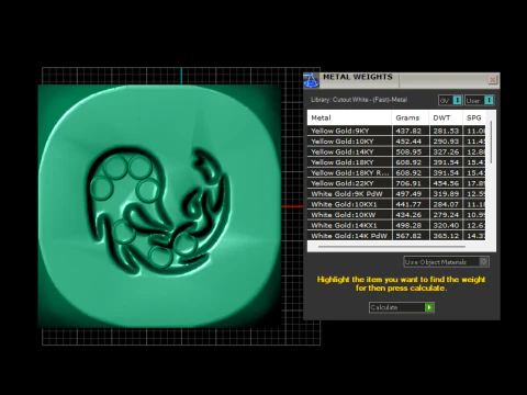 Luxury Diamond Lion Emblem Gold Cube Charm 3D Print Model