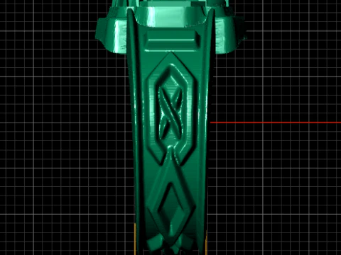 Spartan Warrior Signet Ring 3D Print Model