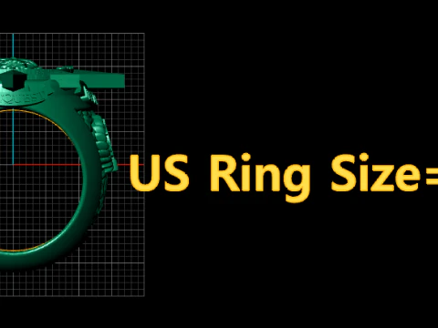 Skull Sunburst Signet Ring 3D Print Model