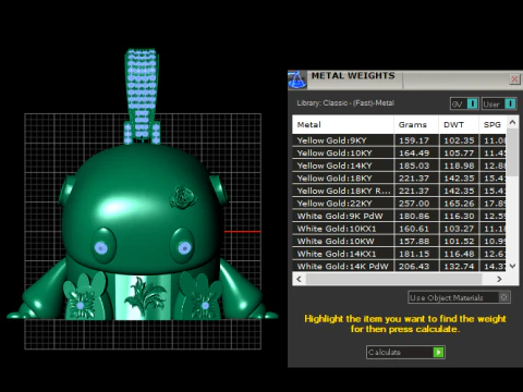 Fioritura del coniglietto di smeraldo Modello di stampa 3D