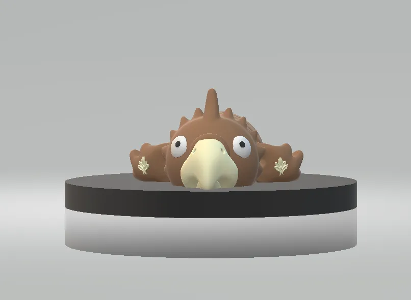 Cute Baby Dragon 3D Model .c4d .max .obj .3ds .fbx .stl .blend 