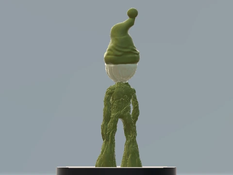 Fantasy Elf Gnome 3D Model