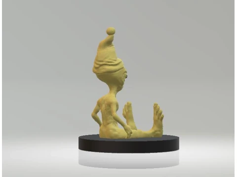 Fantasy Alien Elf 3D Model