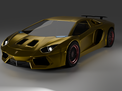 Aventador 3D Model