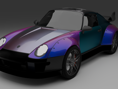 Porshe 911 Modello 3D