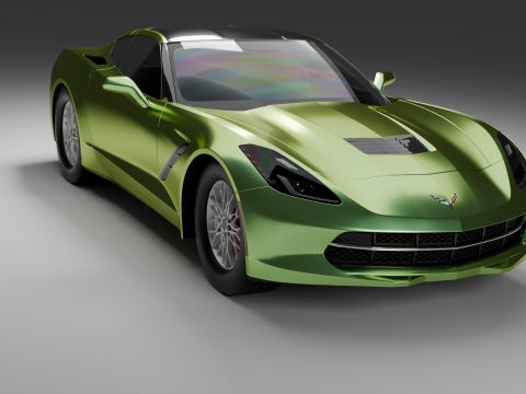 Corvette c7 3D Model