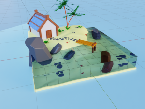 Small island 3D Model