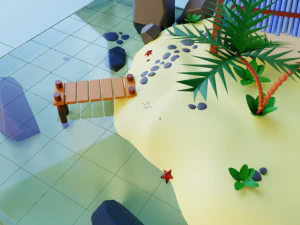 Small island 3D Model