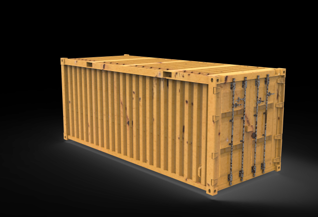 Container 3D मॉडल .c4d .max .obj .3ds .fbx .stl .blend 