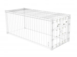Container 3D Model