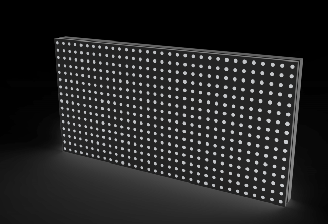 Led Display 32x16 Matrix 3D 模型 .c4d .max .obj .3ds .fbx .stl .blend 