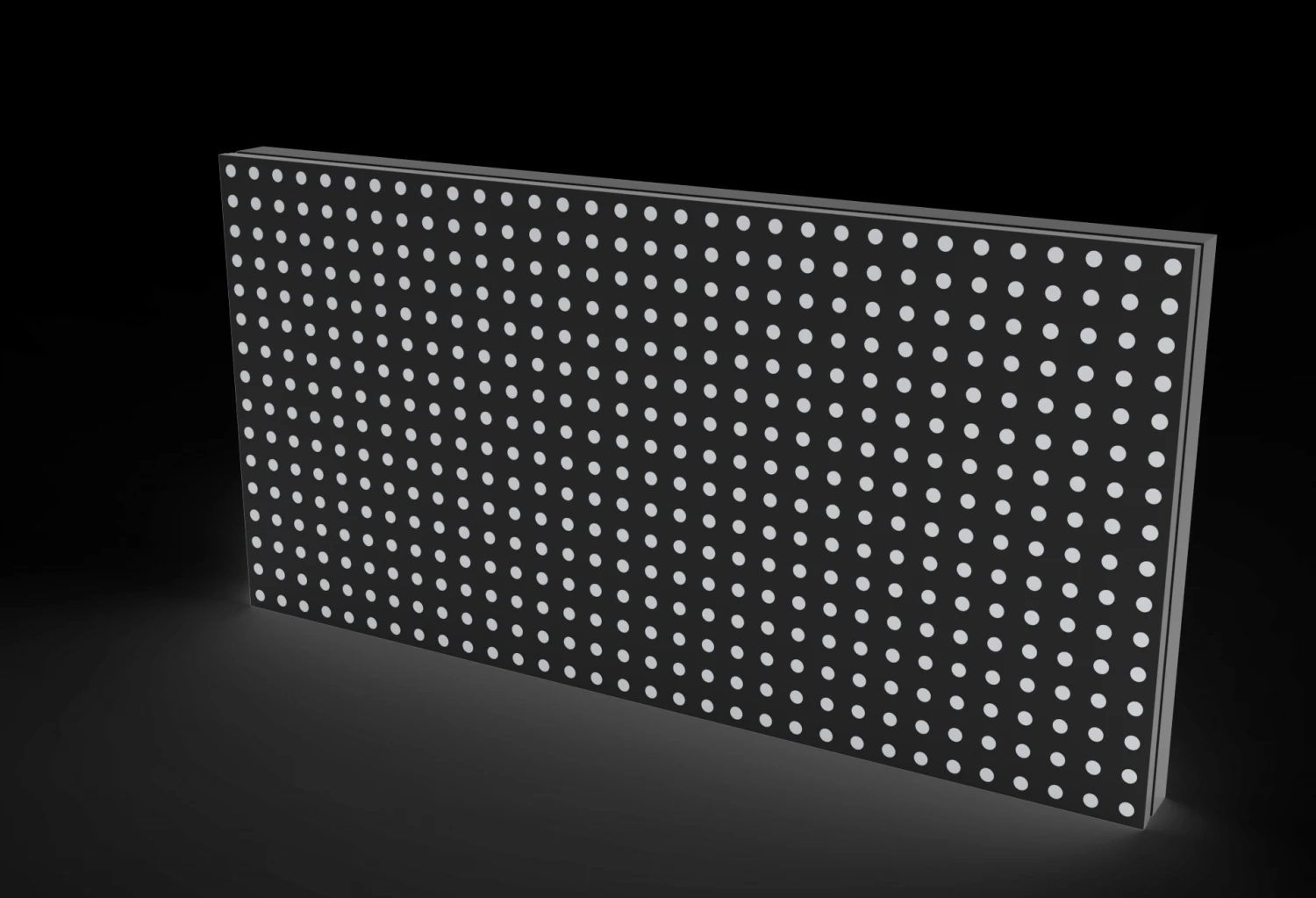 Led Display 32x16 Matrix 3D Model .c4d .max .obj .3ds .fbx .stl .blend 