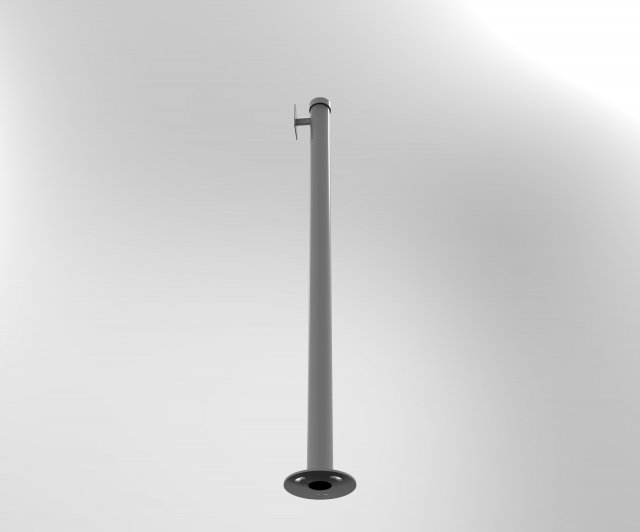 Pole 3D Model .c4d .max .obj .3ds .fbx .stl .blend