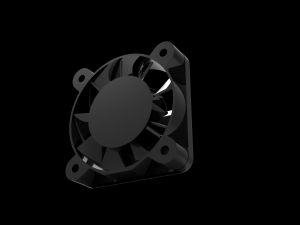 PC Fan Modèle 3D
