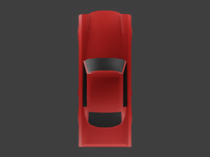 Low poly sport-car 3D 模型